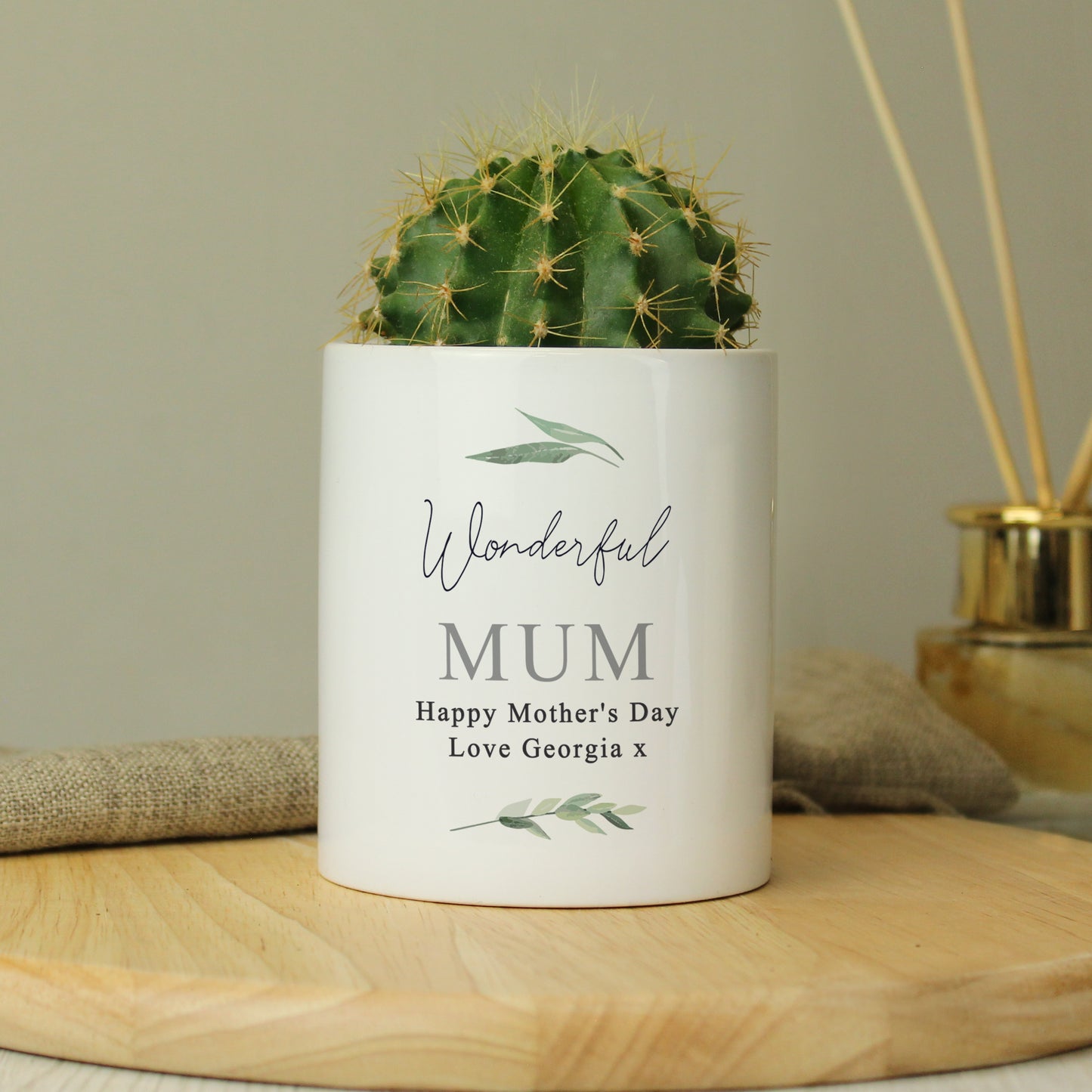 Personalised Ceramic Storage Pot