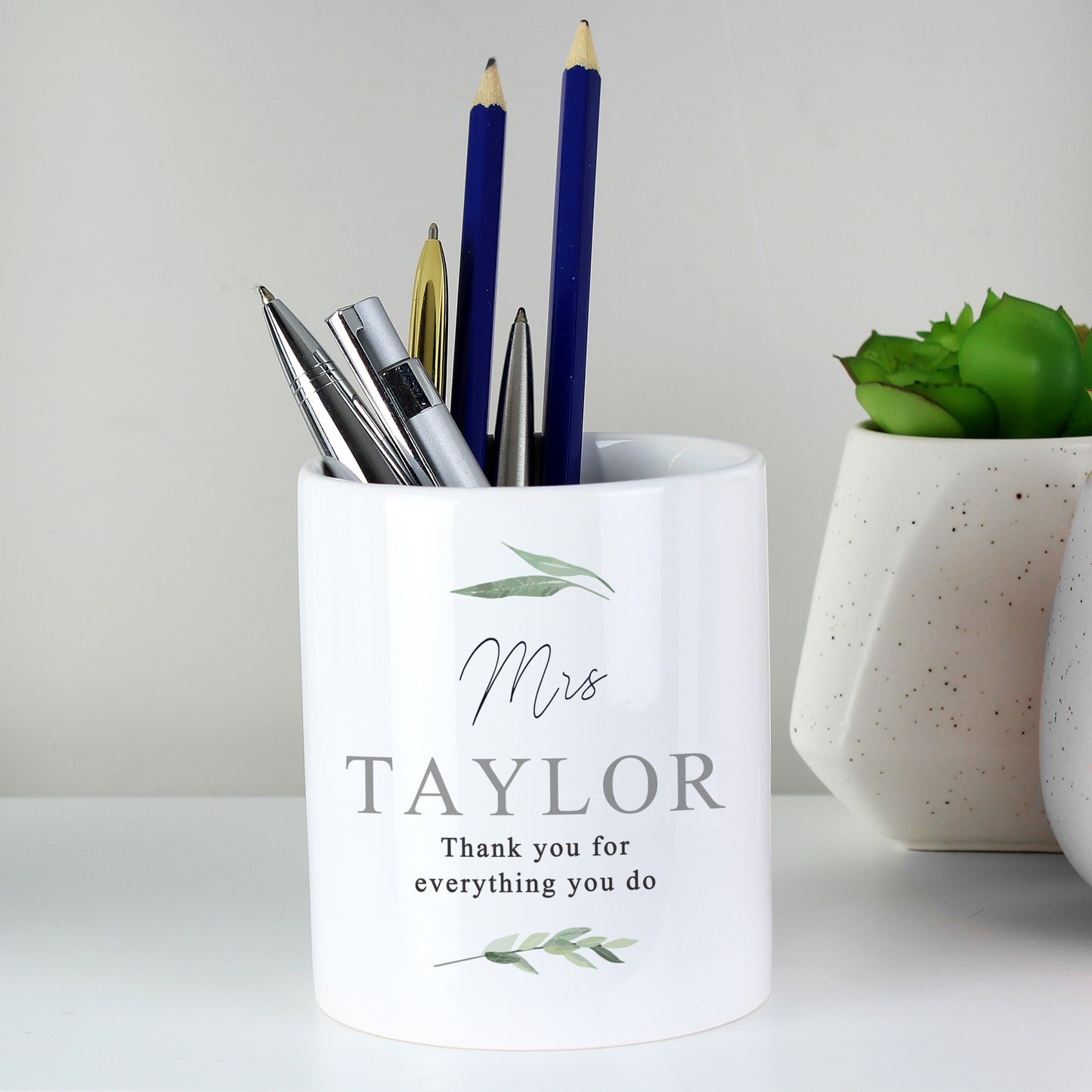 Personalised Ceramic Storage Pot