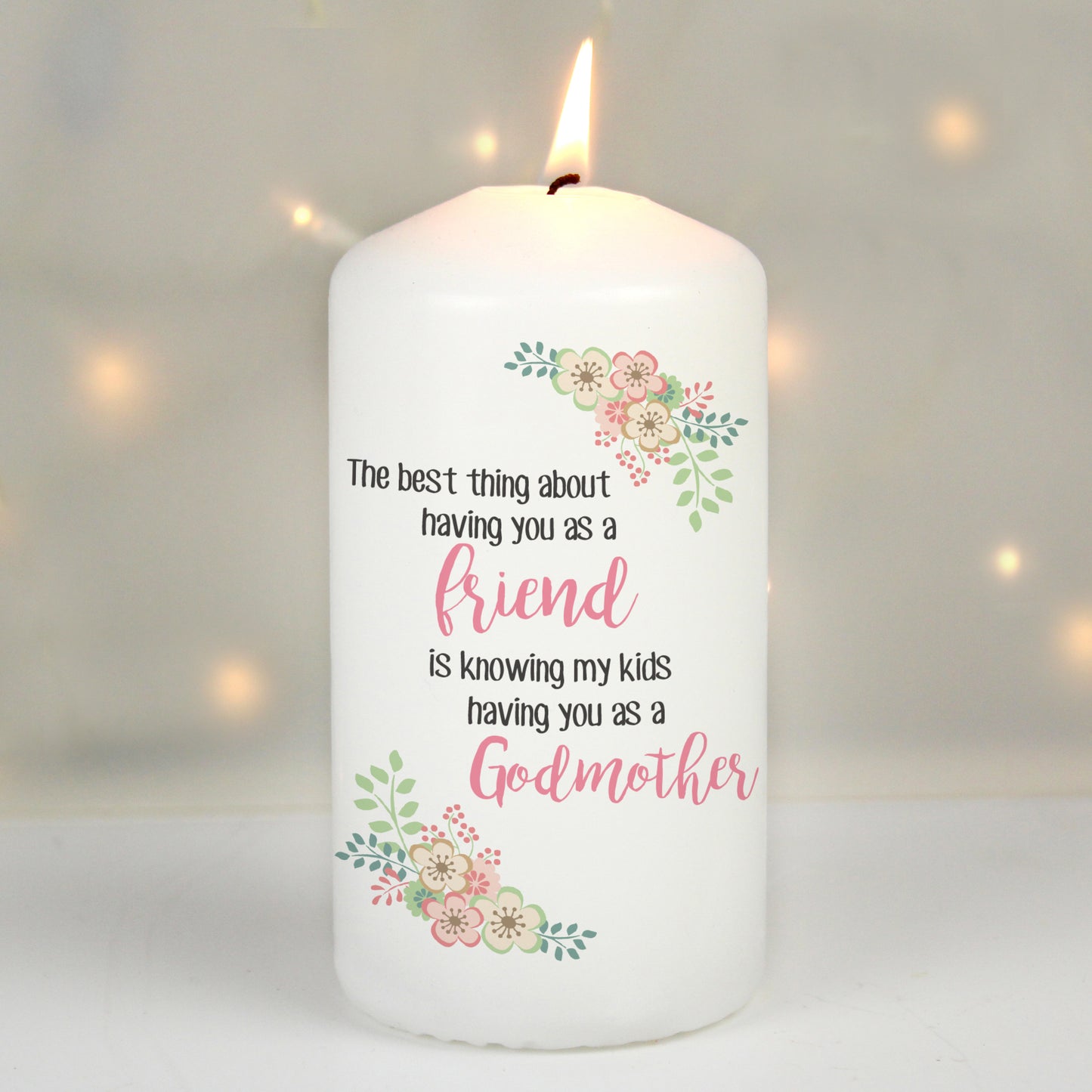 Personalised “The Best Thing” Pillar Candle