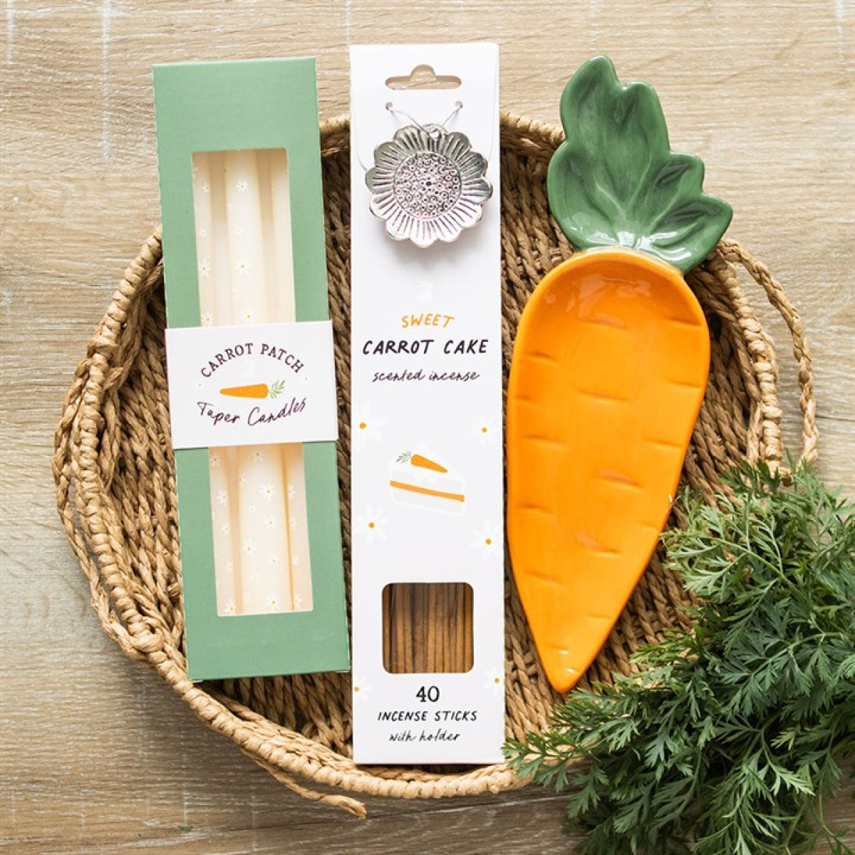 Carrot Shaped Ceramic Serving Dish