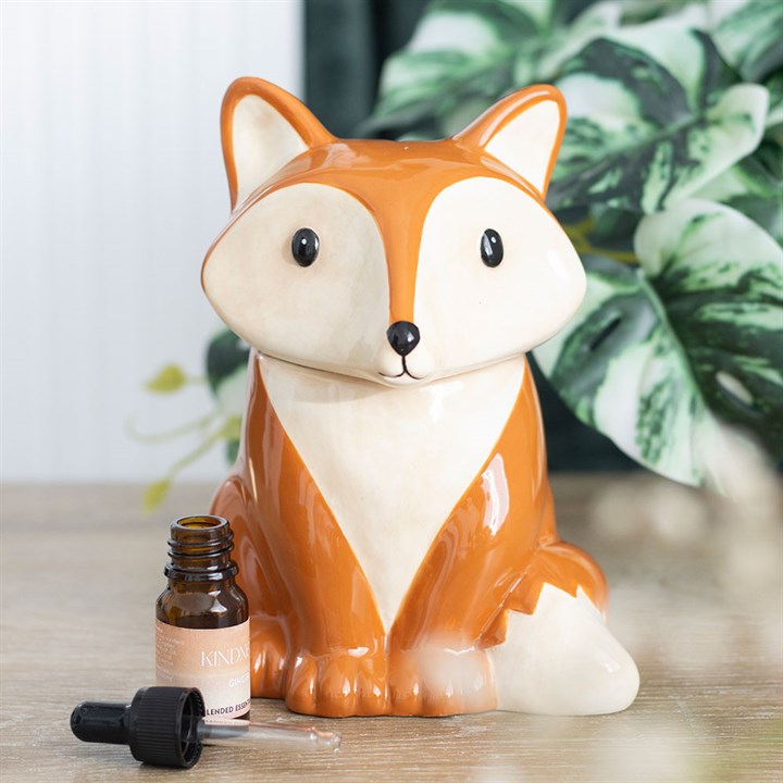 Woodland Fox Oil Burner and Wax Warmer