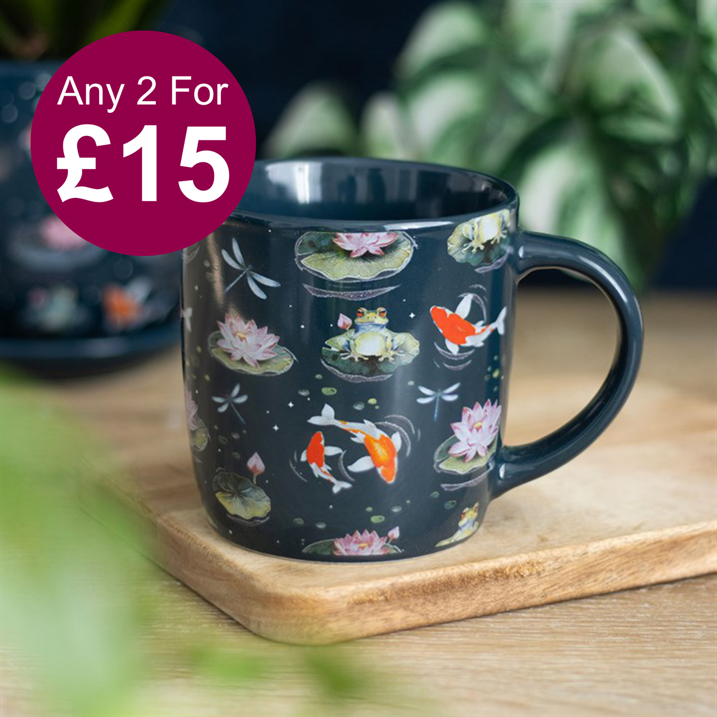 Pond Print Mug
