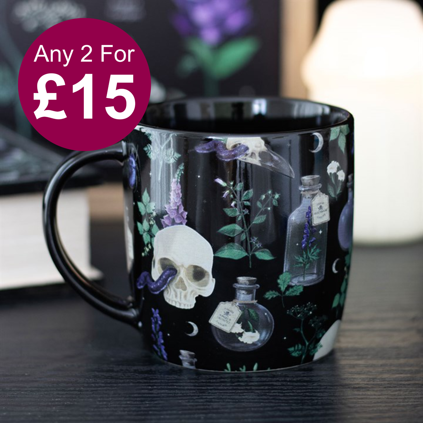 Venom & Vines Print Mug