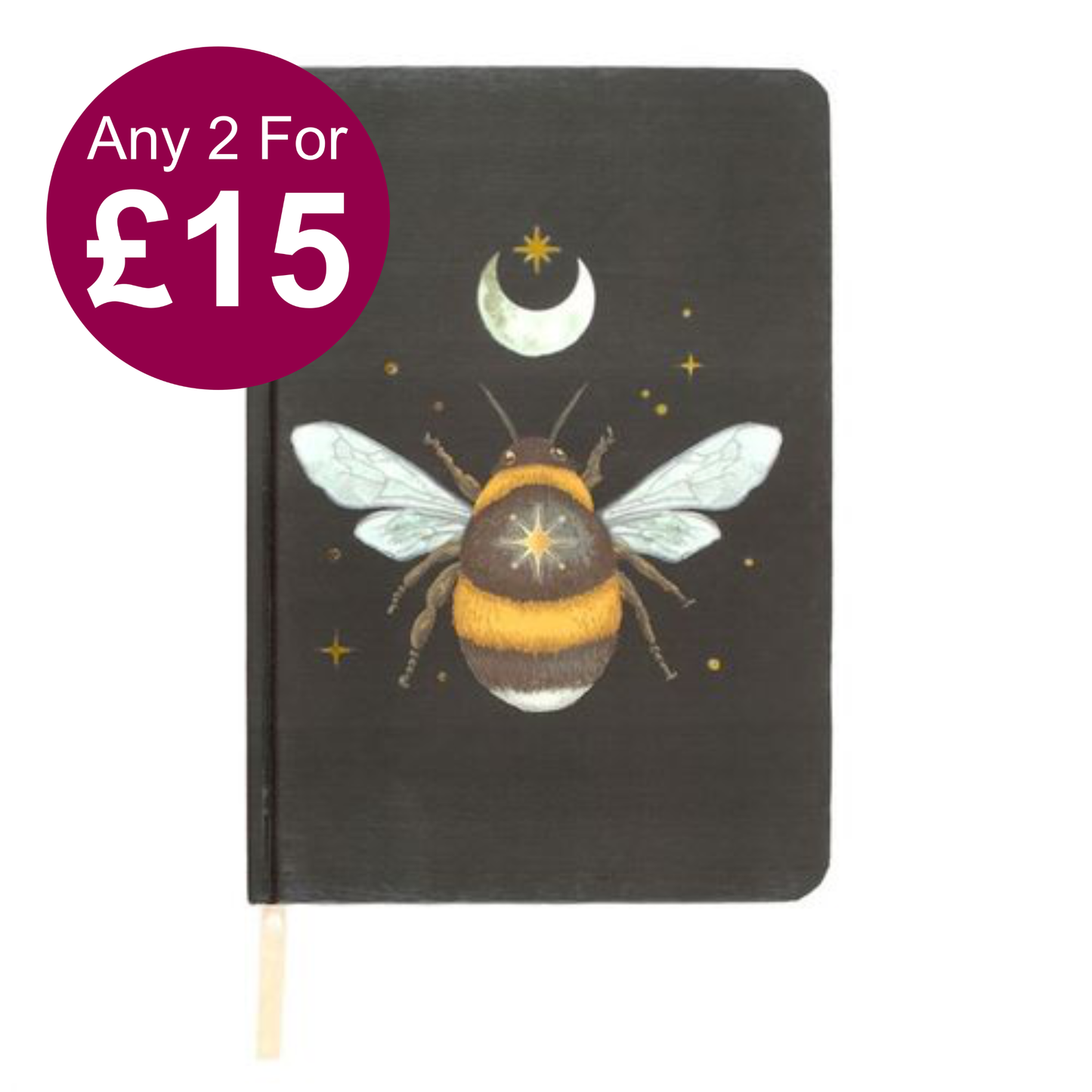 Forest Bee A5 Notebook