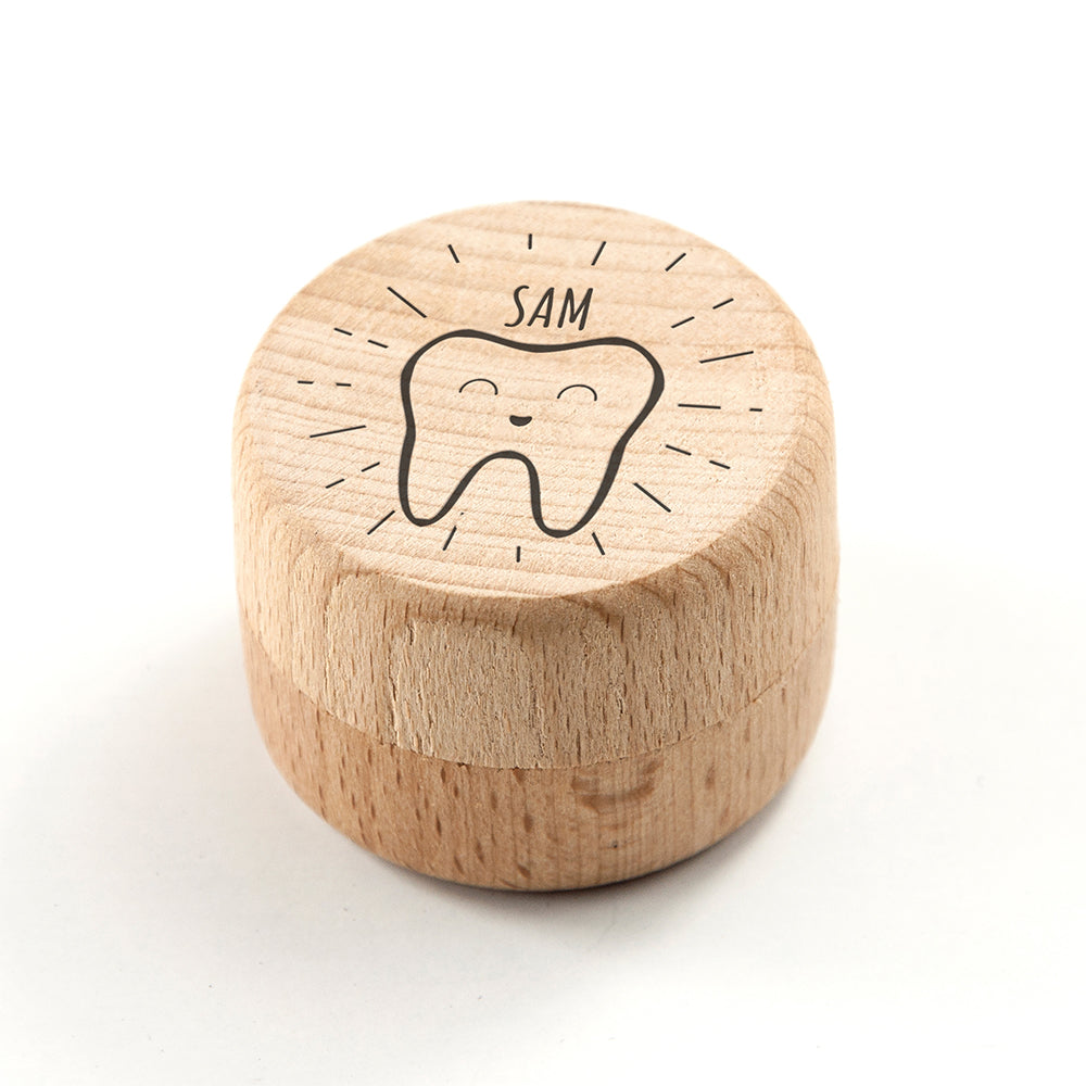 Personalised Happy Smiles Tooth Fairy Box