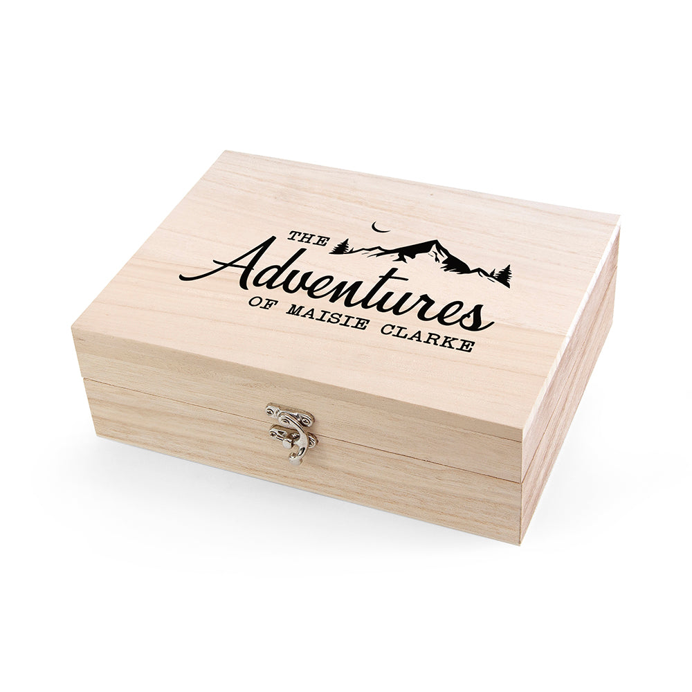 Personalised Adventure Memories Box - Small