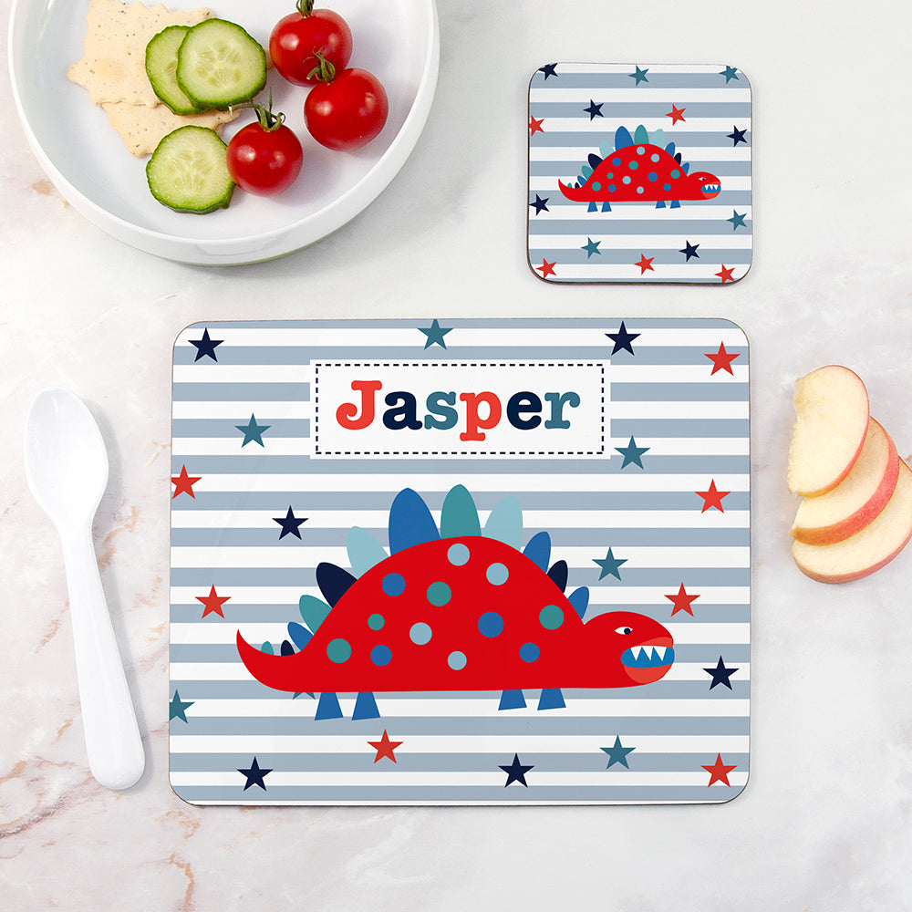 Personalised Placemat Set - Blue Tones