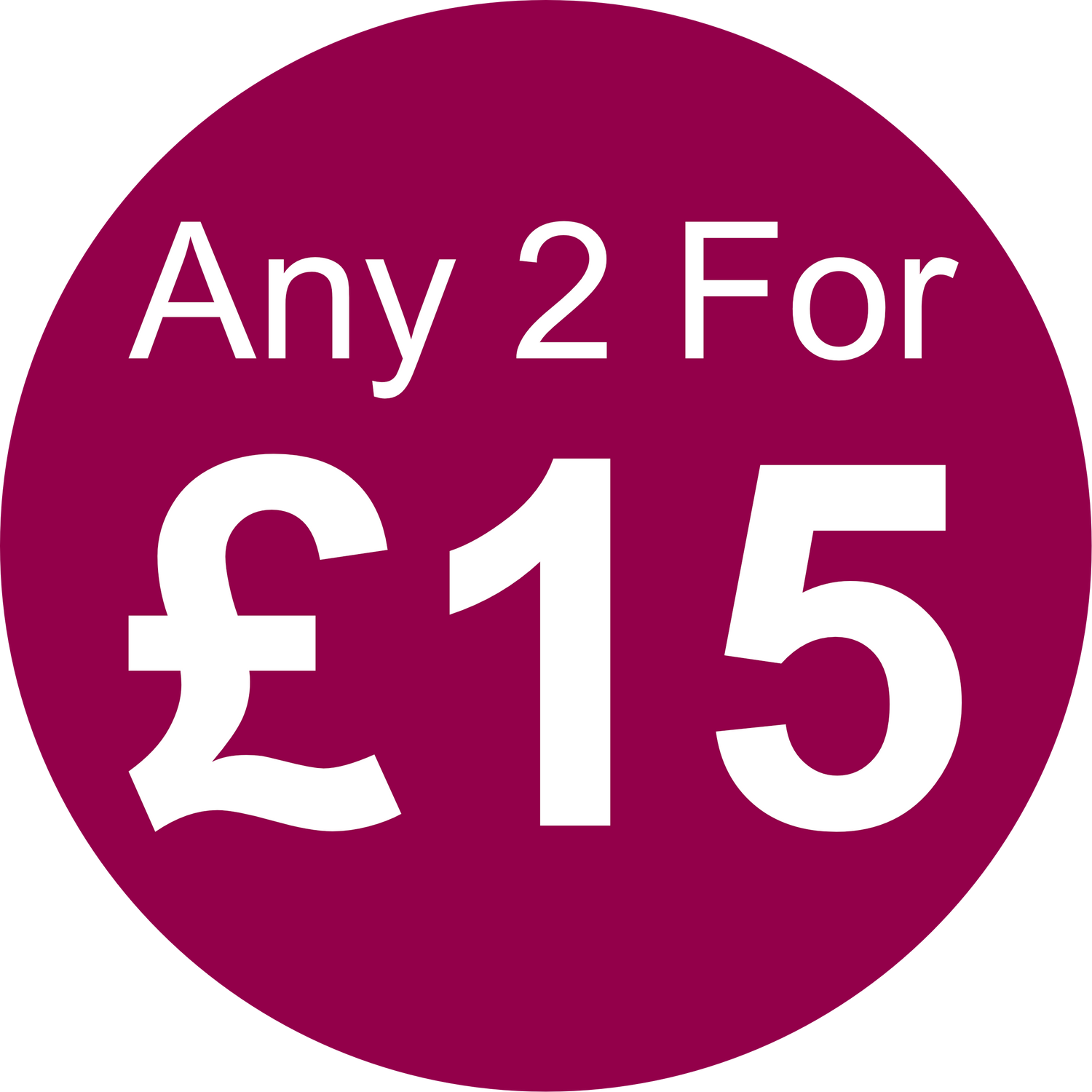 Any Two For £15