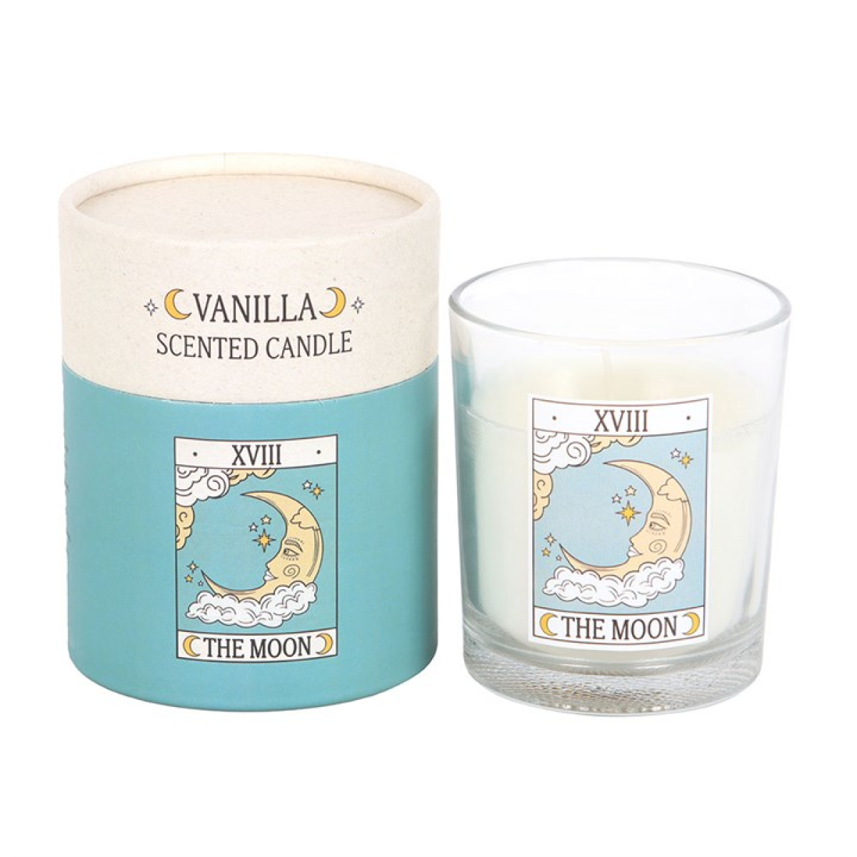 The Moon Tarot Vanilla Scented Candle