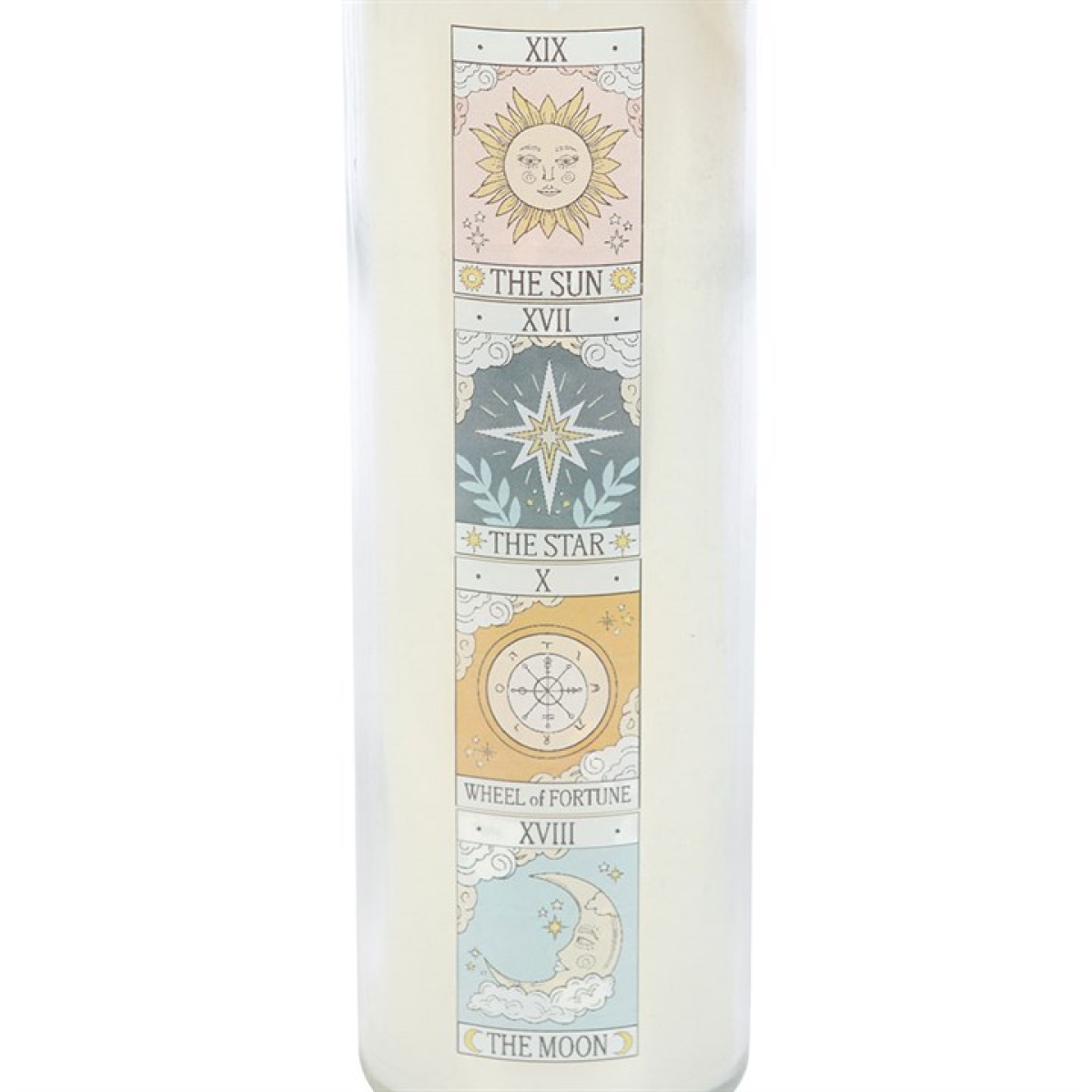 Vintage Tarot Rose Scented Tube Candle