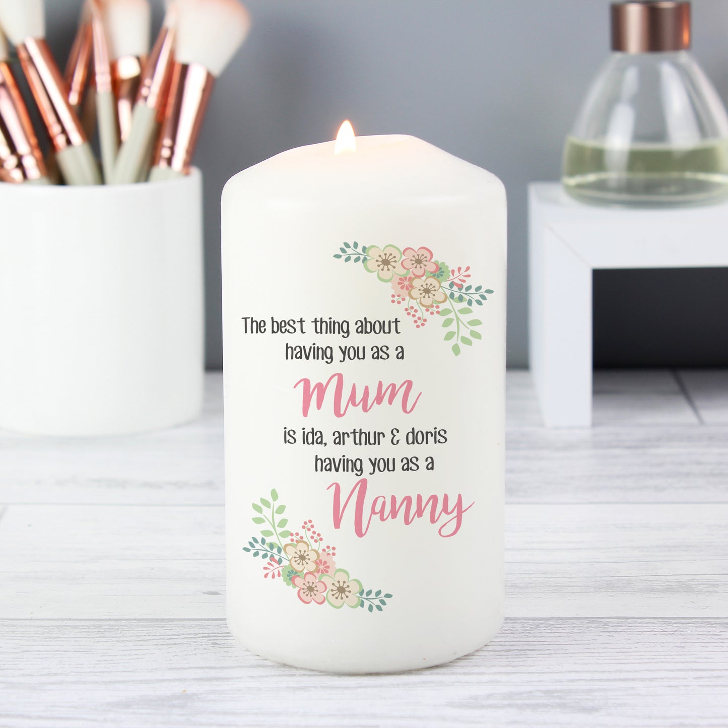 Personalised “The Best Thing” Pillar Candle