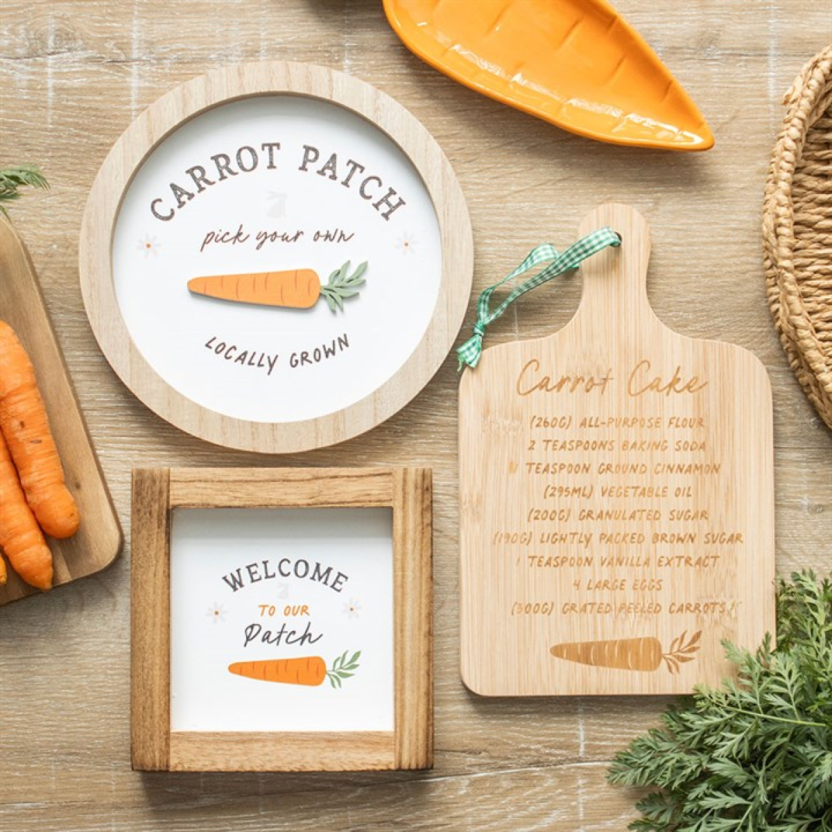 Welcome to Our Patch Wooden Framed Sign