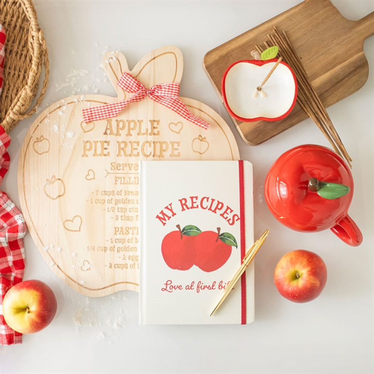 “My Recipes” A5 Notebook with Pen – 200 Lined Pages