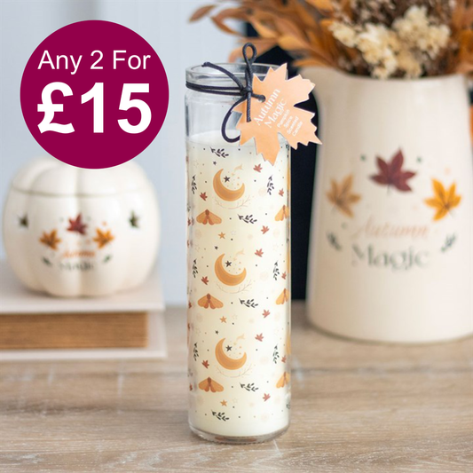Autumn Magic Pumpkin Spice Tube Candle