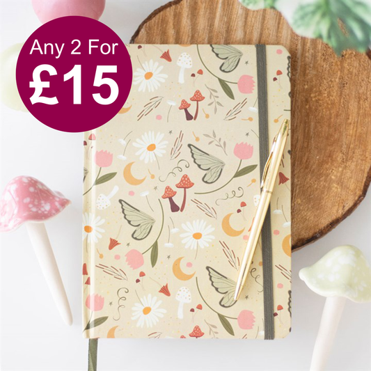Fairy Folklore Print A5 Notebook