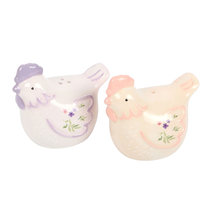 Hen Shaped Salt & Pepper Shakers