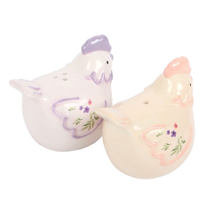 Hen Shaped Salt & Pepper Shakers