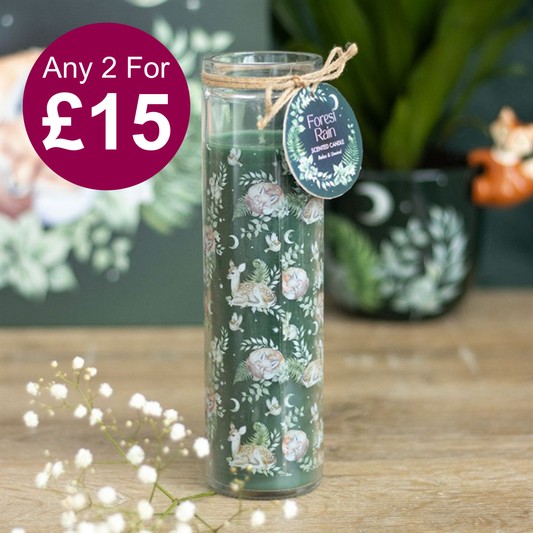 Forest Rain Tube Candle