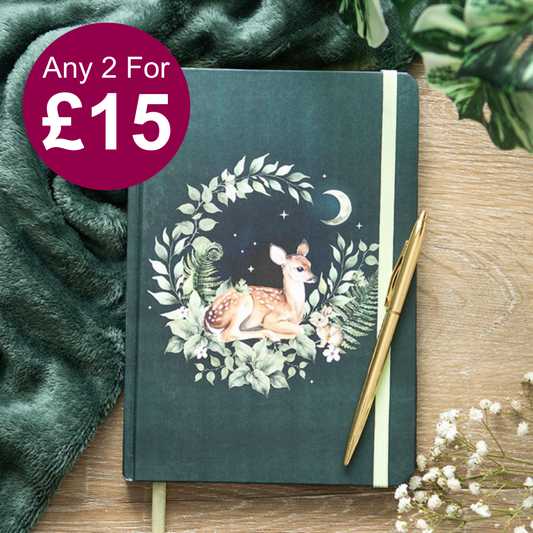 Green Fawn A5 Notebook