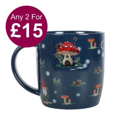 Gnome Sweet Gnome Print Mug
