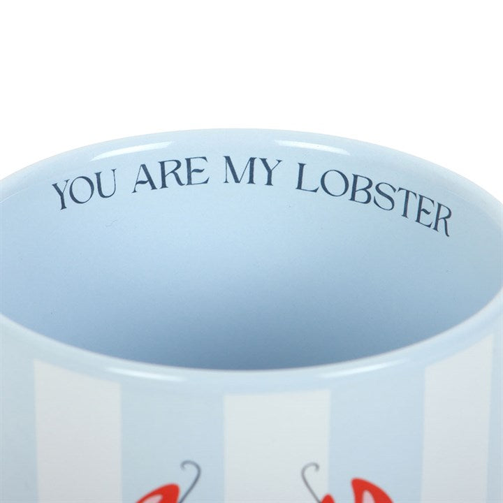 You Are My Lobster Nautical Striped Mug