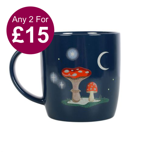 Gnome Sweet Gnome Toadstool Ceramic Mug