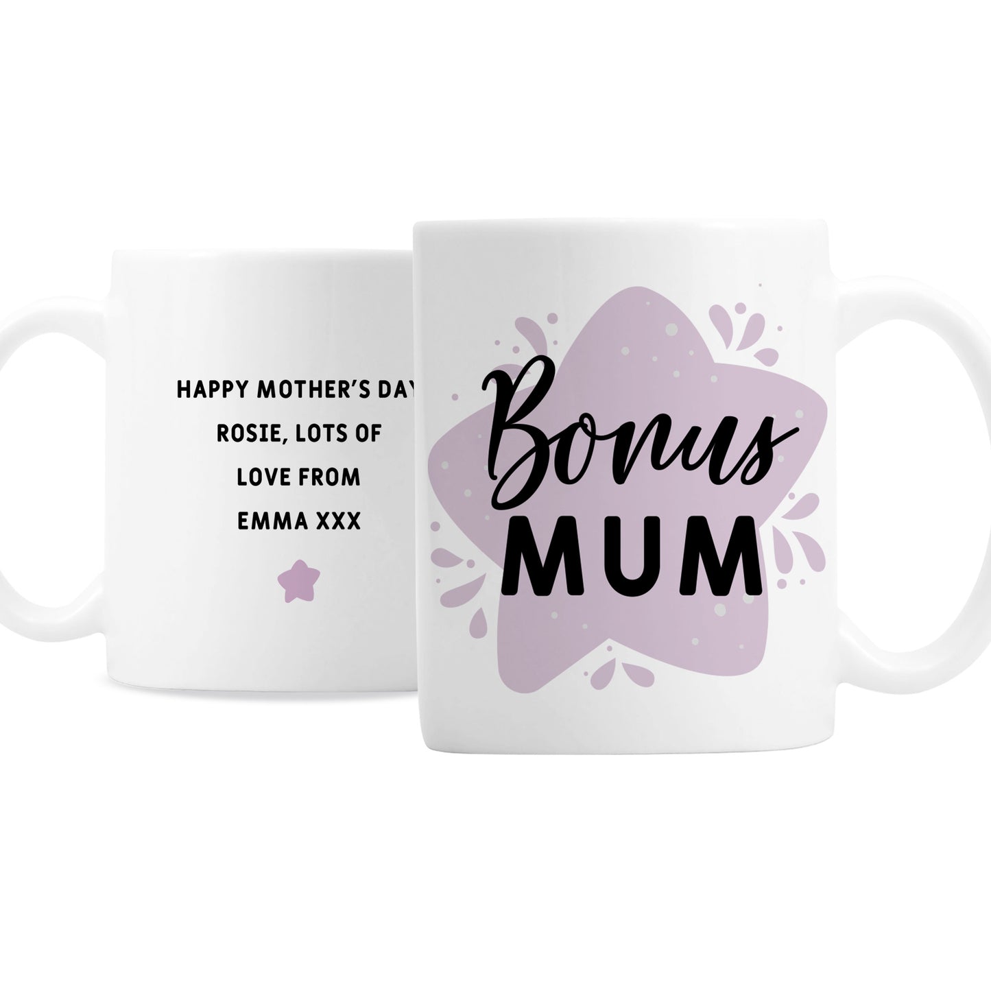 Personalised Bonus Mum Mug