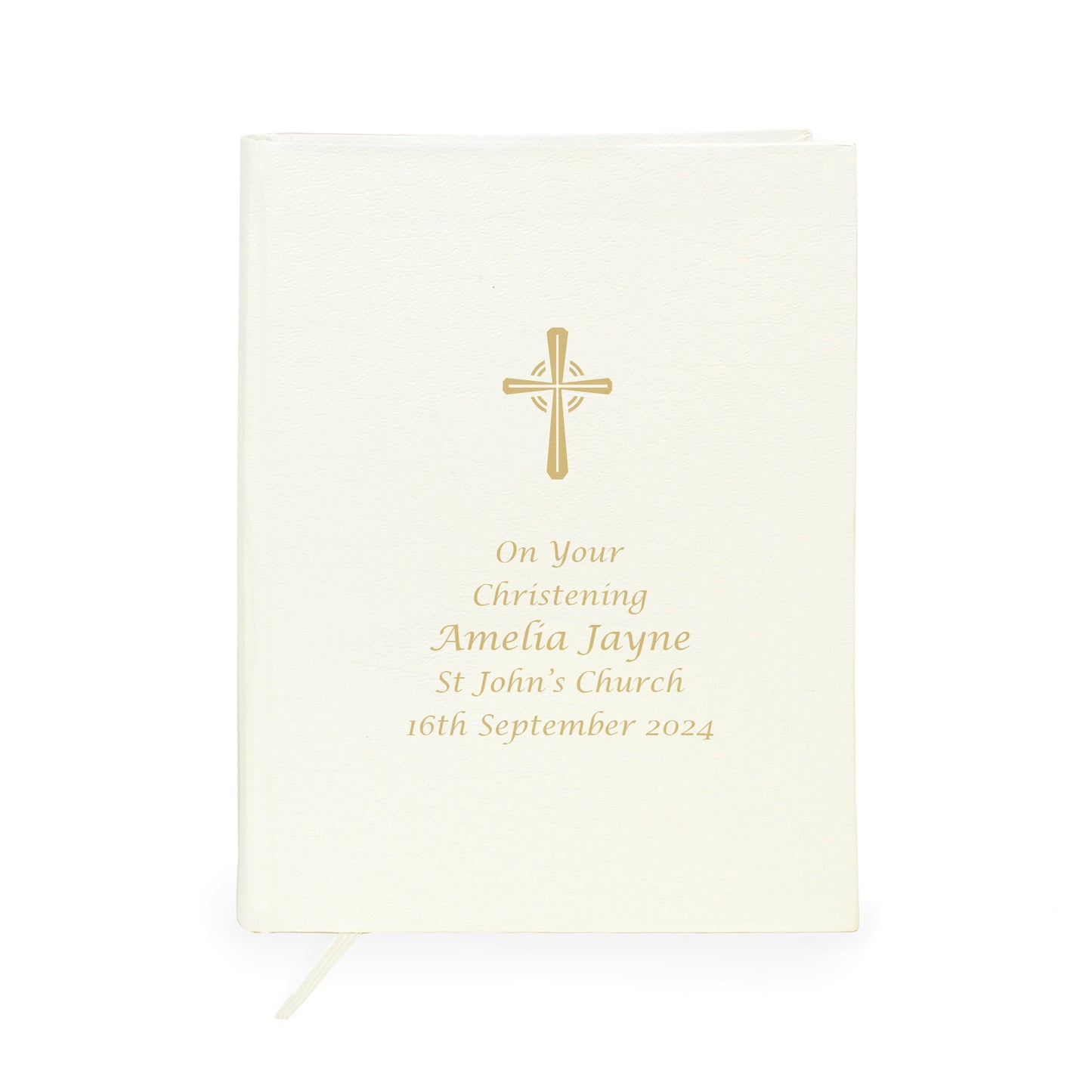 Personalised Gold Companion Holy Bible