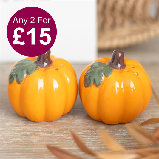 Pumpkin Salt and Pepper Shakers
