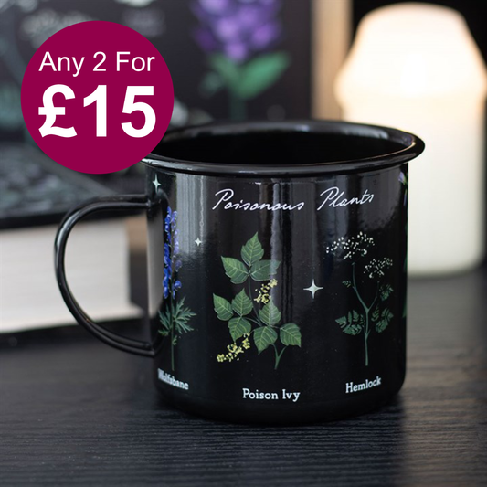Poisonous Plants Enamel Mug