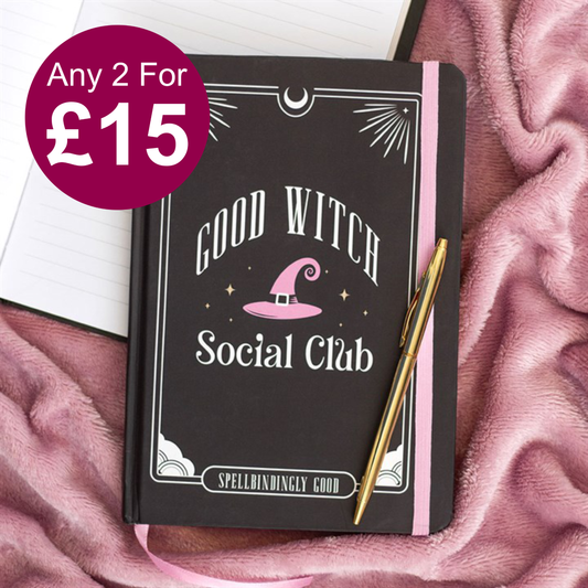 Good Witch Social Club A5 Notebook