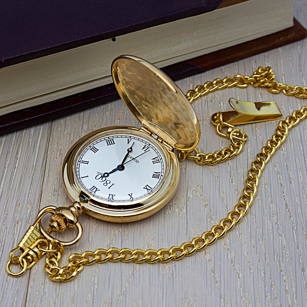 Personalised Groomsman Icon Pocket Watch