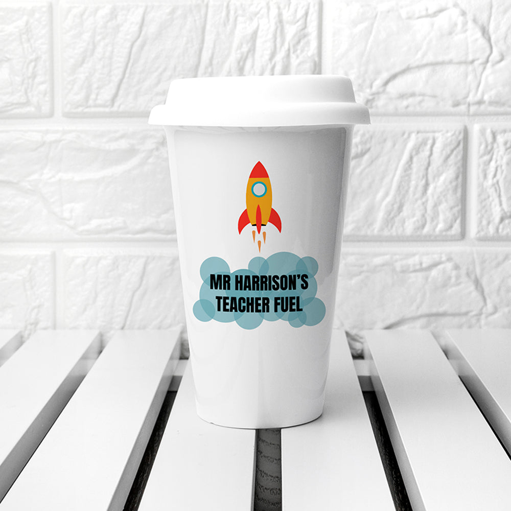Personalised Teacher's Fuel Travel Mug