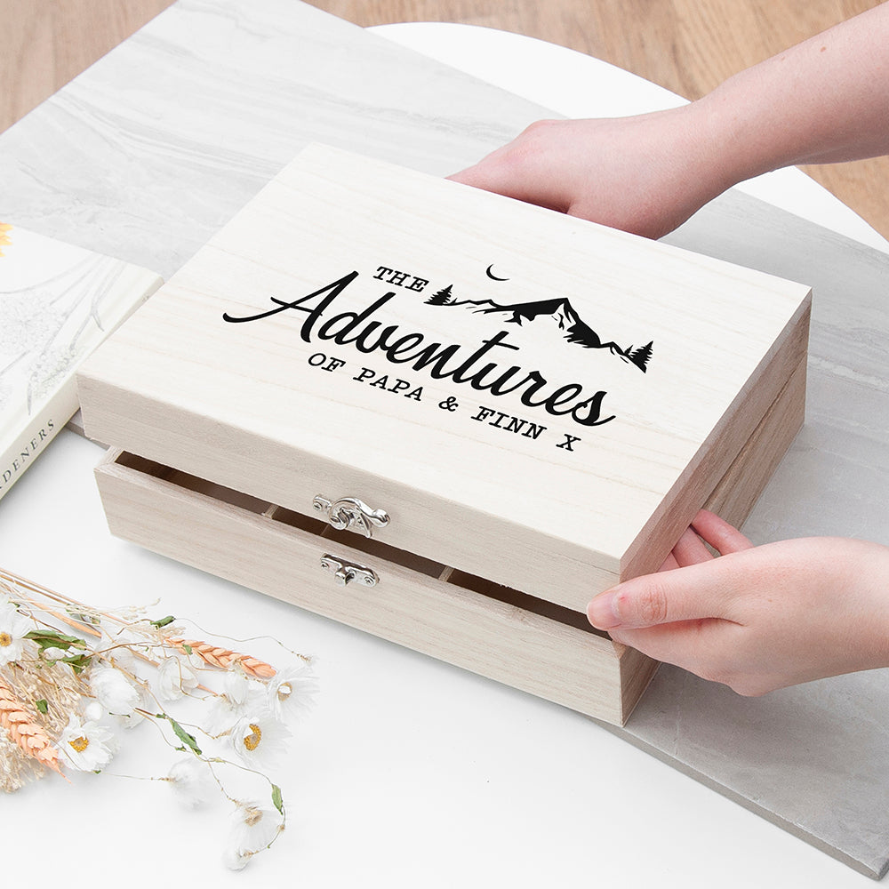 Personalised Adventure Memories Box - Small