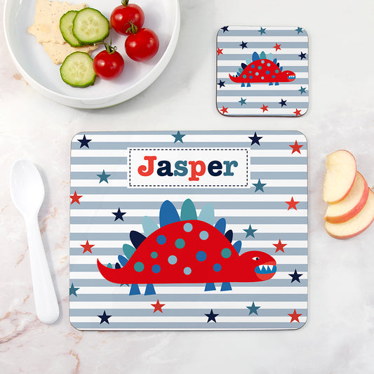 Personalised Placemat Set - Blue Tones