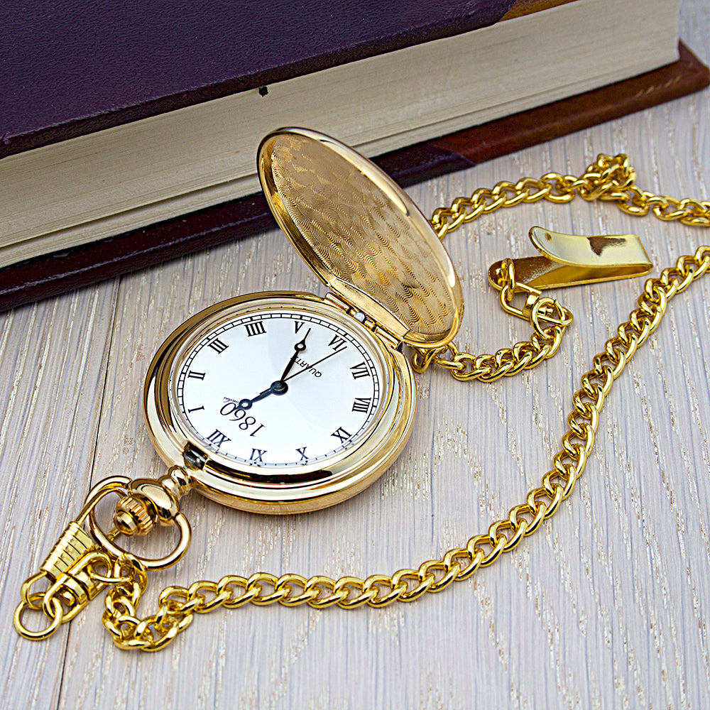 Personalised Groomsman Icon Pocket Watch