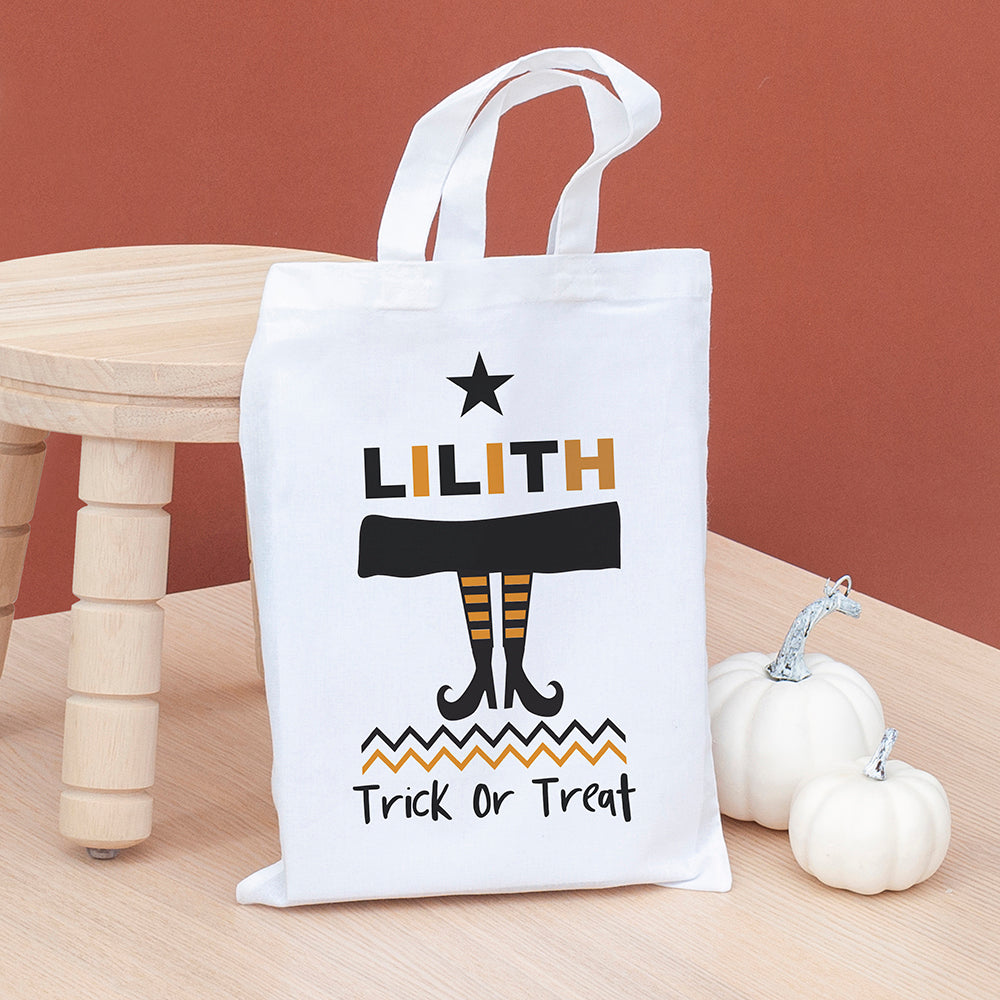 Personalised Halloween Trick or Treat Bag