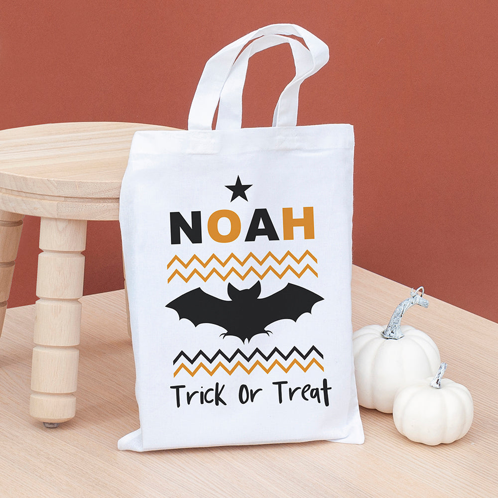 Personalised Halloween Trick or Treat Bag