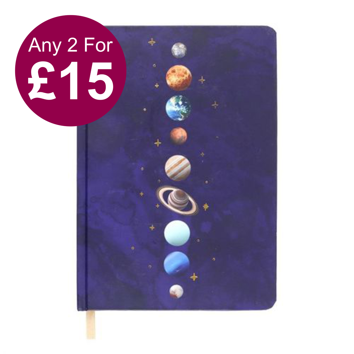 Solar System A5 Notebook