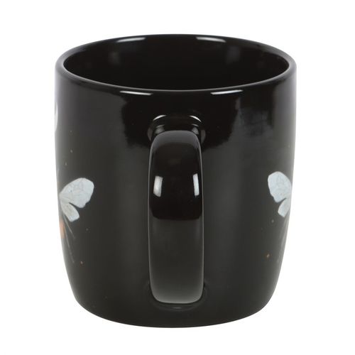Dark Forest Bee Mug - Black